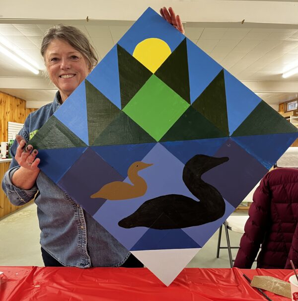 Barn Quilt Painting with Cindy Pullyard - Image 5