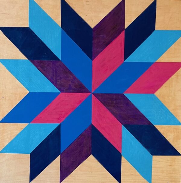 Barn Quilt Painting with Cindy Pullyard - Image 3